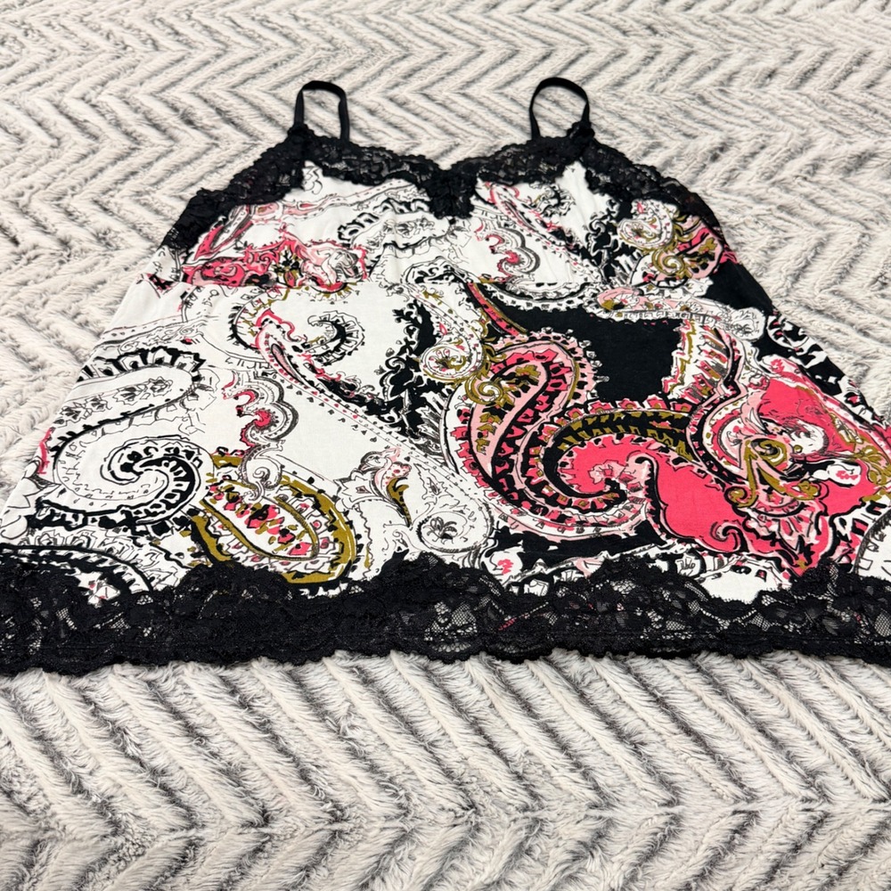LOT OF 4 Lane Bryant Women 18/20W LACE TRIM Camisole BABYDOLL Tank Tops - Picture 3 of 9